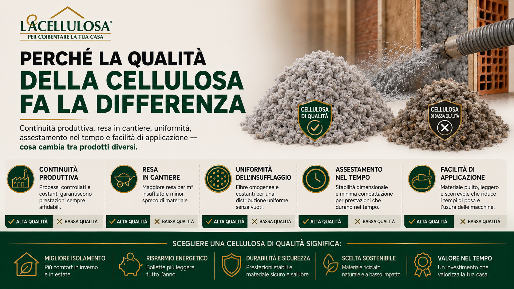 Qualità cellulosa