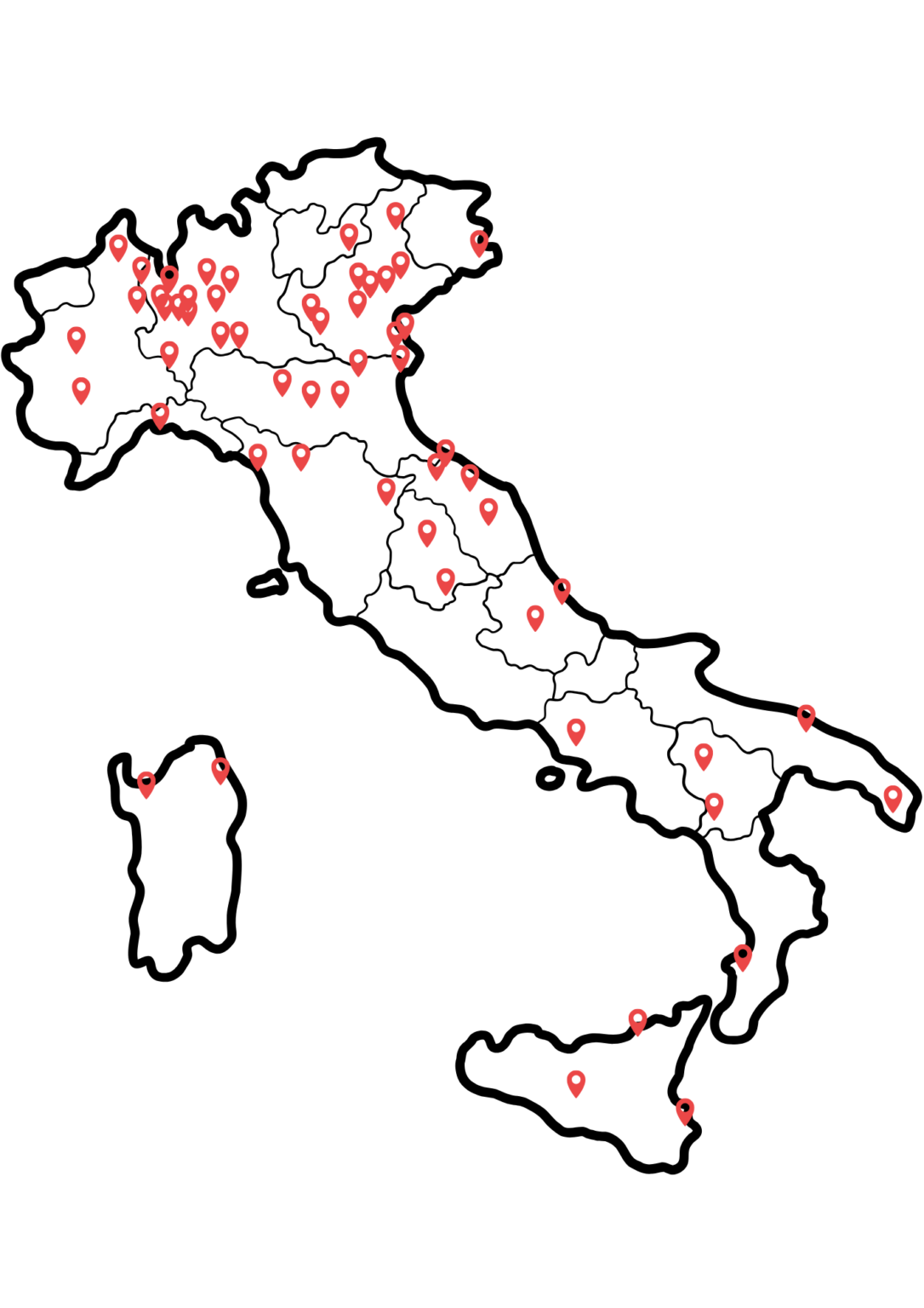 Mappa Zone Assegnate Metodo Ghalko