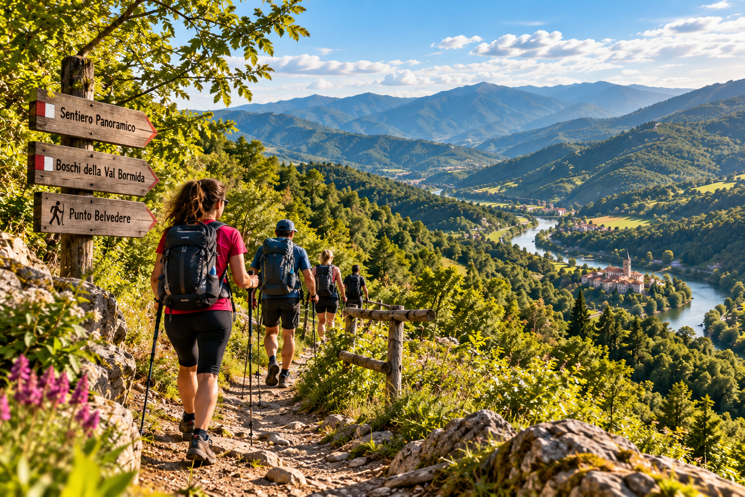 Trekking sentieri naturalistici