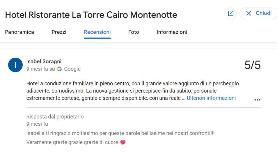 Recensione 8