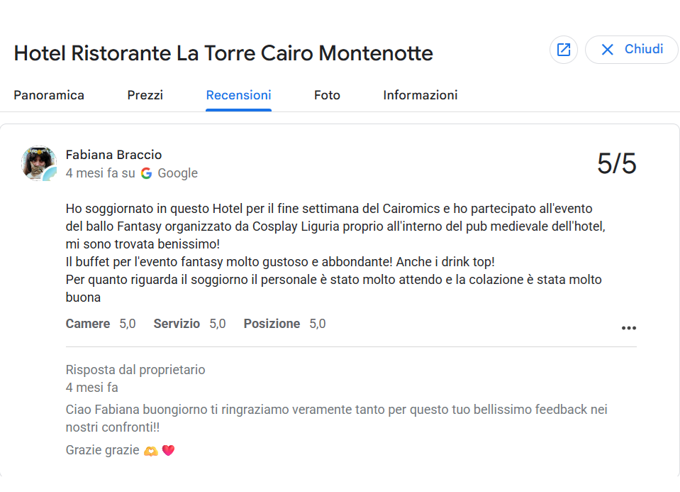 Recensione 1